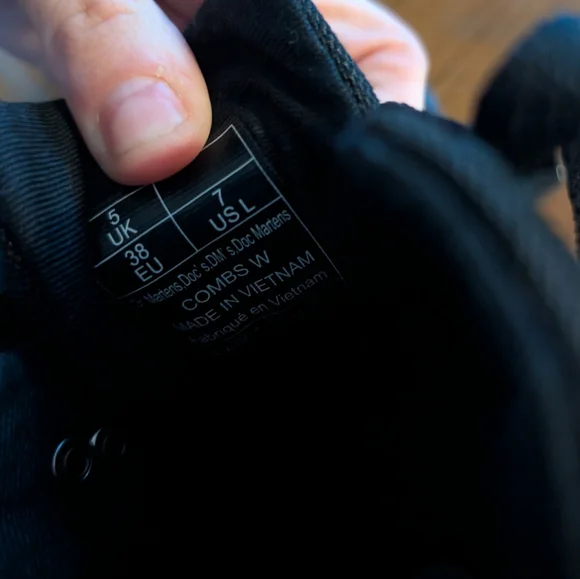 Dr. Martens Women's Combs Boot - Black - Picture 5 of 5